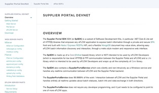 Supplier Portal DevNet image